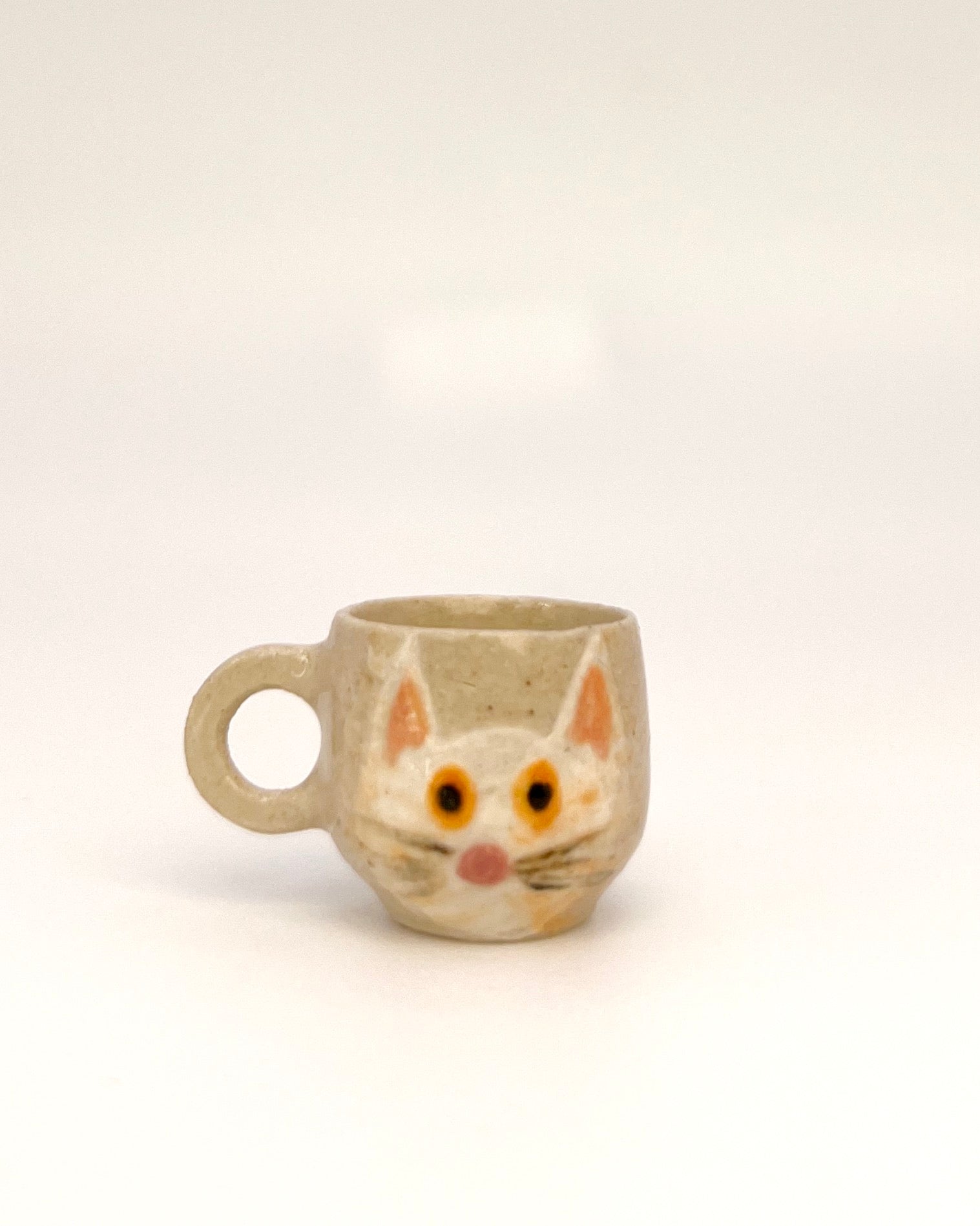 Tacita gatito blanco