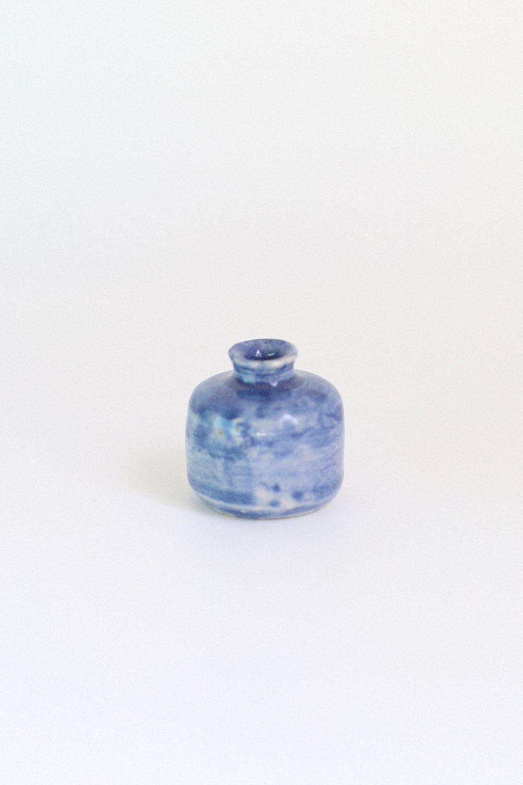 Jarrón azul clásico