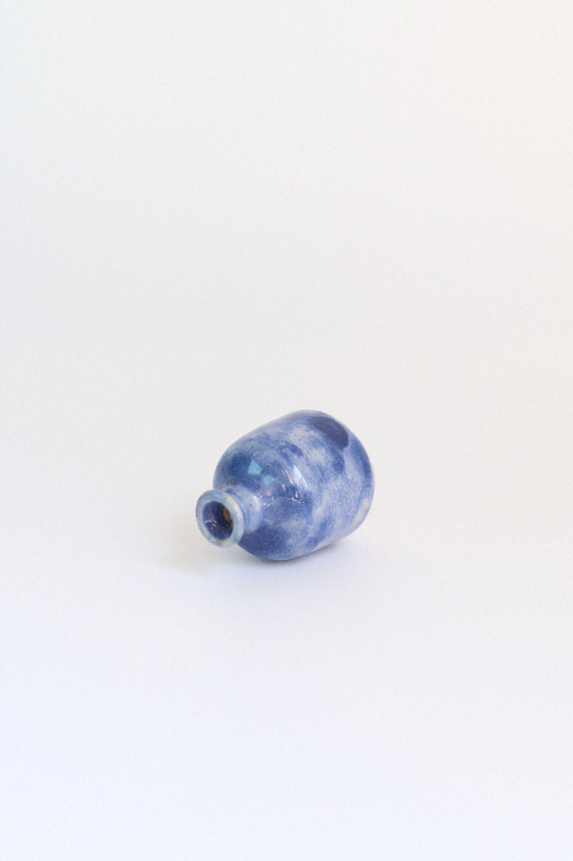Jarrón azul clásico